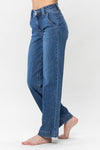 Elisha Hi-Rise Double Button Wide Leg Judy Blue Jeans - ONLINE EXCLUSIVE!