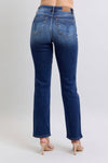 Jennifer Mid-Rise Washed Straight Leg Judy Blue Jeans - ONLINE EXCLUSIVE!