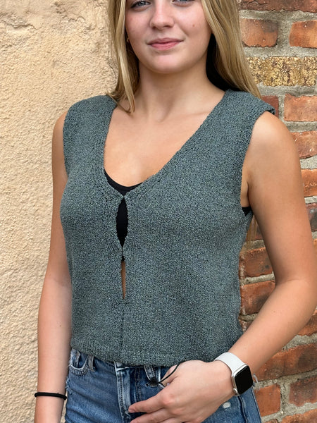 Holli Hook & Eye Sweater Vest