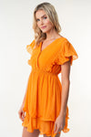 Resa Short Sleeve Woven Layered Dress - ONLINE EXCLUSIVE!