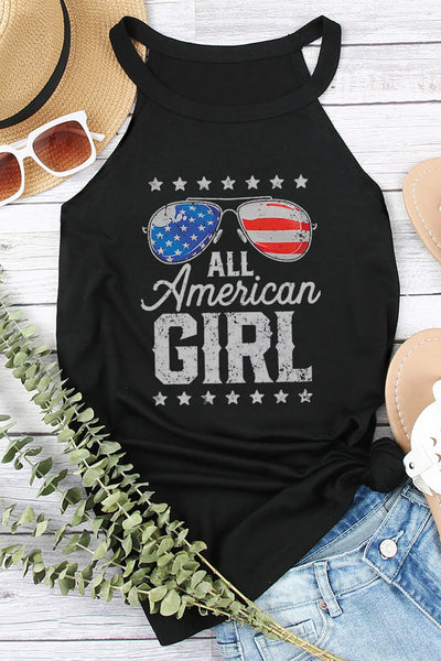 Mona ALL AMERICAN GIRL Graphic Tank - ONLINE EXCLUSIVE!