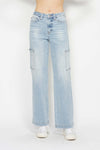 Paislee High Waist Straight Cargo Judy Blue Jeans - ONLINE EXCLUSIVE!