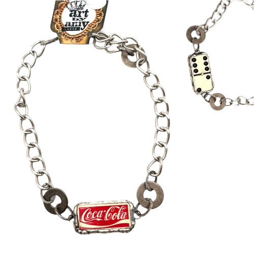 Coca Cola Brooklyn Necklace by Art by Amy