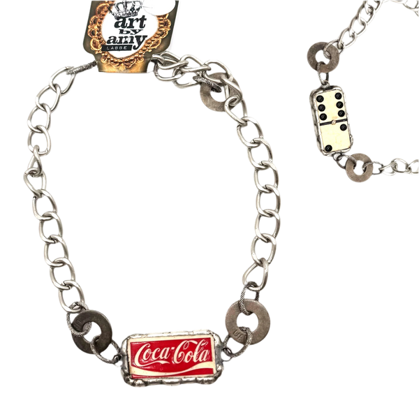 Coca Cola Brooklyn Necklace by Art by Amy