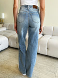 Palmer Hi-Rise Wide Leg Judy Blue Jeans - ONLINE EXCLUSIVE!