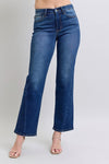 Elizabeth Hi-Rise Side Seam Detail Straight Judy Blue Jeans - ONLINE EXCLUSIVE!