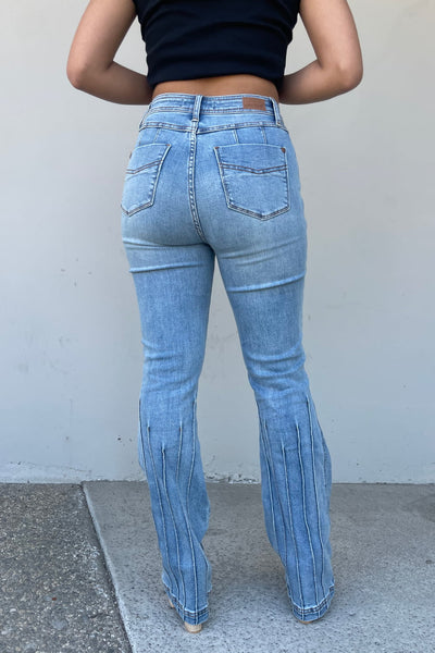 Vivian High Waisted Bootcut Judy Blue Jeans