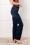 Alaina High Rise Classic Straight Judy Blue Jeans