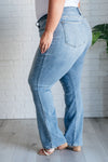 82337   Alana Mid Rise Clean Bootcut Judy Blue Jeans - ONLINE EXCLUSIVE!