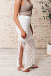 All Hands On Deck Skirt in Cream - ONLINE EXCLUSIVE!