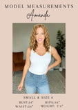 Lisa High Rise Control Top Wide Leg Crop Judy Blue Jeans in Kelly Green - ONLINE EXCLUSIVE!