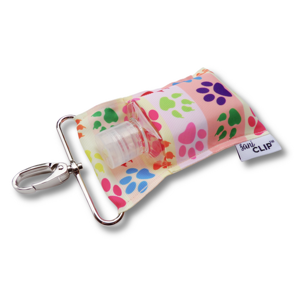 Animal Tracks SaniClip Hand Sanitizer Holder - made to order