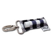 Black and White Plaid LippyClip® Lip Balm Holder