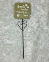 Resin Pet Memorial Garden Picks