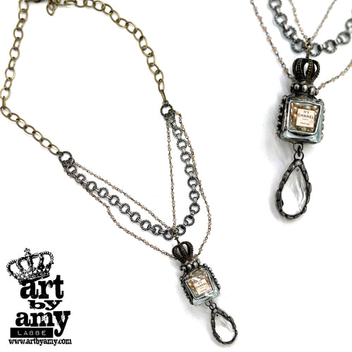 Coco Pearl Pendant Necklace by Art by Amy