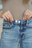 Callie High Rise Adjustable Button Cutoff Judy Blue Shorts - ONLINE EXCLUSIVE!