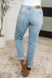 88938   Cheyenne V-Front Cool Denim Boyfriend Judy Blue Jeans