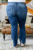 Christine High Contrast Slim Bootcut Destroyed Judy Blue Jeans - ONLINE EXCLUSIVE!