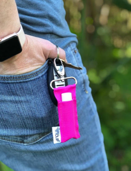 CLASSIC: Magenta LippyClip® Lip Balm Holder