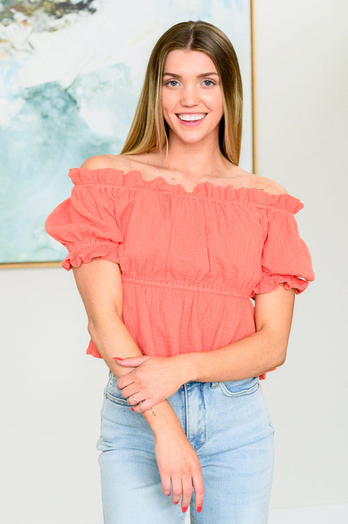 Paula Don't Be Shy Off the Shoulder Blouse - ONLINE EXCLUSIVE!