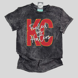 KC Fueled By Haters Mineral Wash Crew Neck Short Sleeve Tee