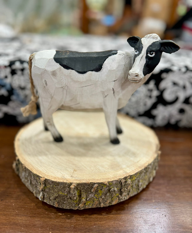 Resin Farm Cow Figurines