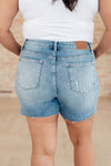 Elle High Rise Rhinestone Cutoff Judy Blue Jean Shorts - ONLINE EXCLUSIVE!