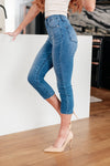Emily High Rise Cool Denim Pull On Capri Judy Blue Jeans - ONLINE EXCLUSIVE!