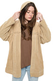 Kimora Hooded Handstitched Jacket