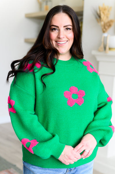 Hannah Follow Your Heart Drop Shoulder Sweater - ONLINE EXCLUSIVE!