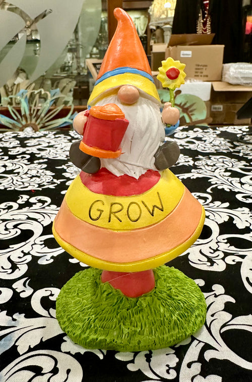 Happy Resin Gnome Decor
