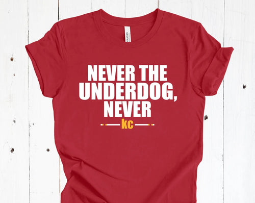 KC Never the Underdog Graphic T-Shirt