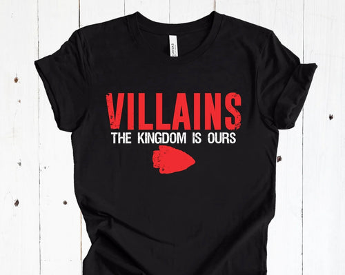 KC Villains - The Kingdom is Ours Graphic T-Shirt