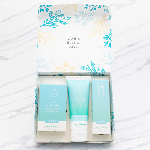 Free (Ocean Mist) | Gift Set Trio Box