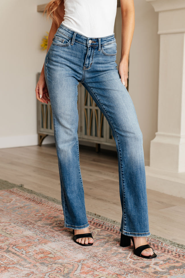 Genevieve Mid-Rise Vintage Bootcut Judy Blue Jeans - ONLINE EXCLUSIVE!