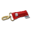 Gold Dots on Red LippyClip® Lip Balm Holder