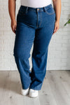 Hazel High Rise Vintage Wide Leg Judy Blue Jeans - ONLINE EXCLUSIVE!