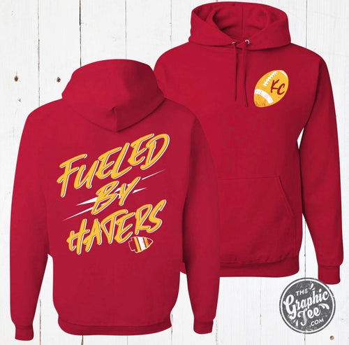 Sudadera con capucha gráfica KC Fueled By Haters