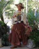 Ledger Ruffled Dreams Skirt by Jaded Gypsy