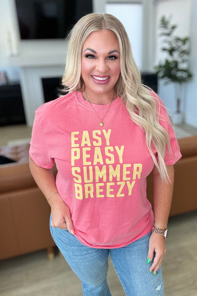 Easy Peasy Summer Breezy Tee - ONLINE EXCLUSIVE!