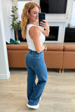 Hazel High Rise Vintage Wide Leg Judy Blue Jeans - ONLINE EXCLUSIVE!