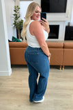 Hazel High Rise Vintage Wide Leg Judy Blue Jeans - ONLINE EXCLUSIVE!