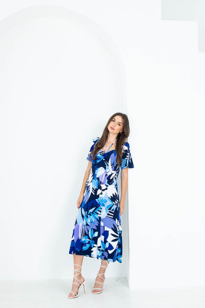 Ingrid Tropical Breeze Dress by Artex Fashions