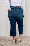 88887   Janice Hi-Rise Button Fly Wide Leg Crop Judy Blue Jeans - ONLINE EXCLUSIVE!