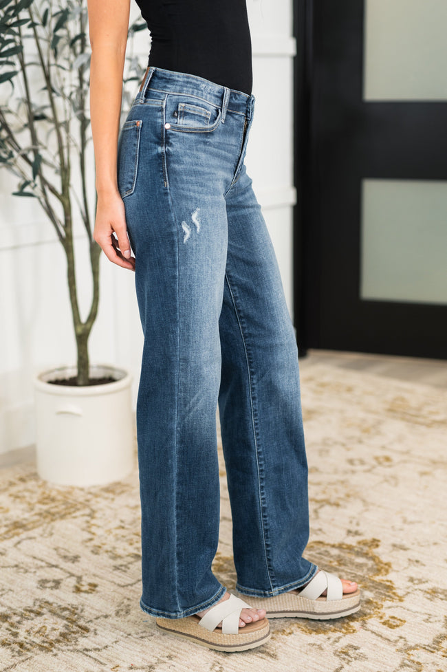 Julia Hi-Rise 90's Straight Leg  Judy Blue Jeans