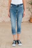 Laura Mid Rise Cuffed Skinny Capri Judy Blue Jeans - ONLINE EXCLUSIVE!