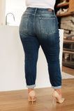 London Midrise Cuffed Boyfriend Judy Blue Jeans - ONLINE EXCLUSIVE!