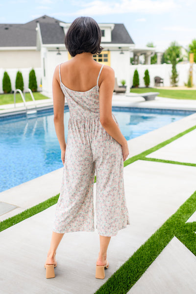 Lucky In Love Floral Jumpsuit - ONLINE EXCLUSIVE!