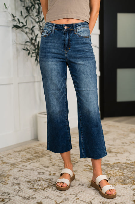 82132   Billings Super Dark High Waist Judy Blue Jeans