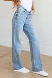 Mildred Hi-Rise V Front Waistband Straight Judy Blue Jeans - ONLINE EXCLUSIVE!